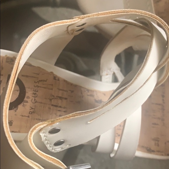 White Guess Wedges - Picture 7 of 8